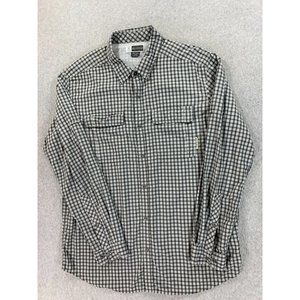 Ex Officio Insect Shield Breathable Plaid Button Down Shirt (Men's XL)